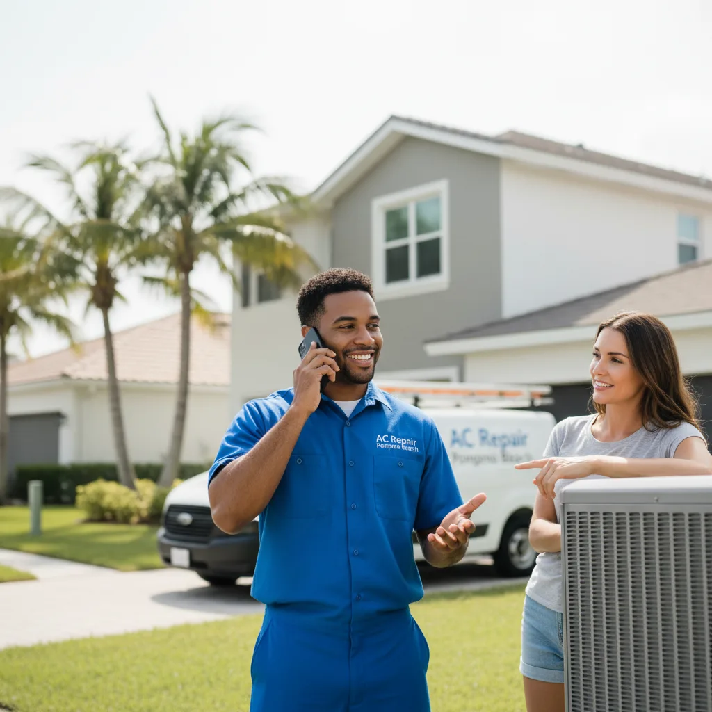 AC Repair Pompano Beach customer support in Springville